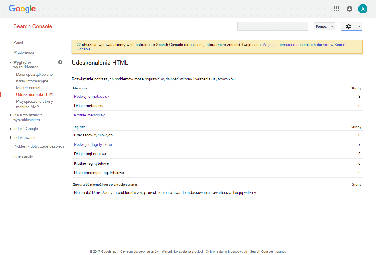 google-search-console-udoskonalenia-html